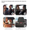 Stainless Steel Clothes Drying Rod Car Seat Back Storage Bracket High Quality Clothes Rack