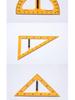 Multifunctional Teaching Ruler and Compass Set: Five-Piece Art Stationery Kit