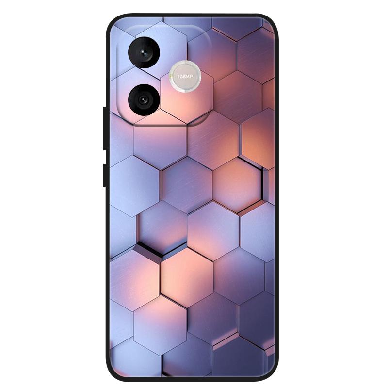 Schwarze Schutzhülle für Honor 600 Lite und Honor 500 Smart mit Silikon-Rückseite
