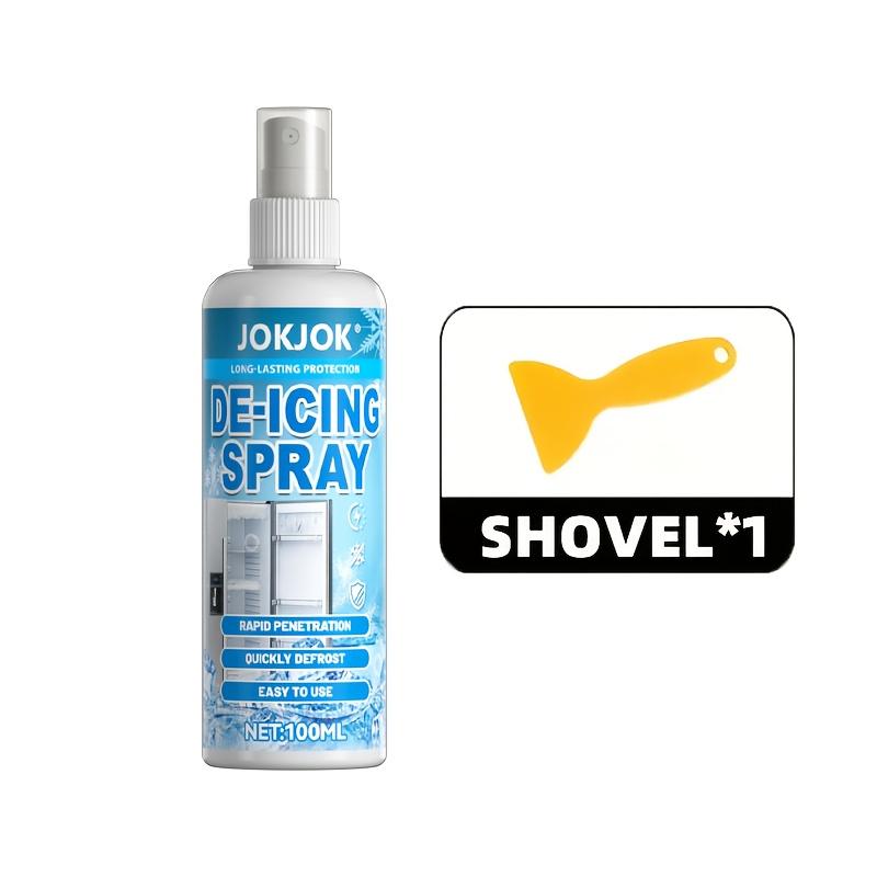 multi-purpose refrigerator deicing and defrosting spray for quick and easy deicing,suitable for refrigerators and car windscreen 100ml&1