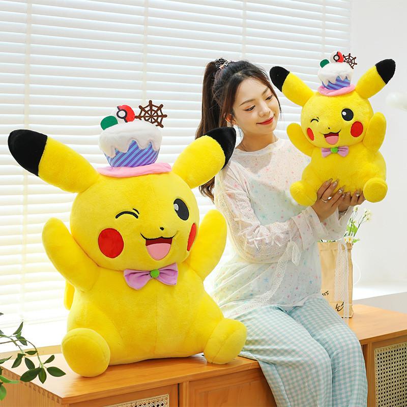 Pikachu Toy Plush Cute Cartoon Soft Short Velvet Children Gift Doll