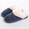 Autumn and winter piled thickened thermal cotton slippers home indoor family couple slippers