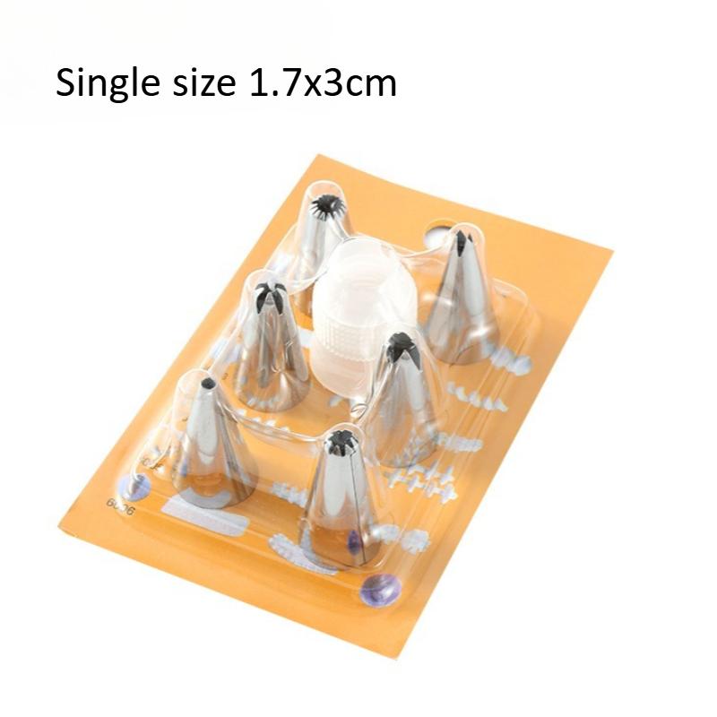 200/100PCS Disposable Cream Pastry Bag Pastry Piping Bag Cake Decorating Tools Cupcake Piping Kitchen Baking Accessories Piping nozzle-1 SET