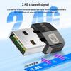 כרטיס רשת USB Jinghua 300M WiFi 6 דו-פס עם אנטנה בעלת שבח גבוה ללא דרייבר עבור Windows 10/11.