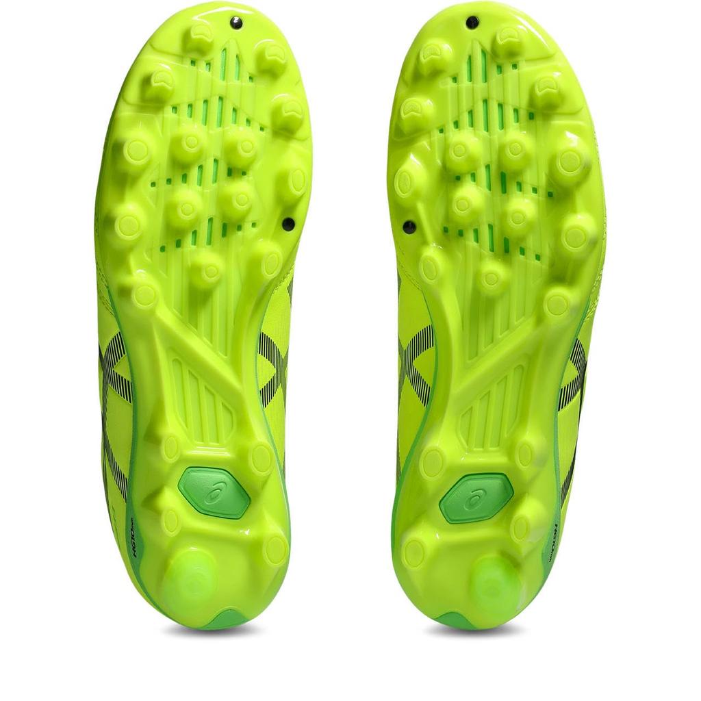 Asics DS LIGHT JR GS 1104A054 Soccer Size 750 Size 2E Shoes, Unisex, (Safety Yellow/Black), 23.5 Cm,