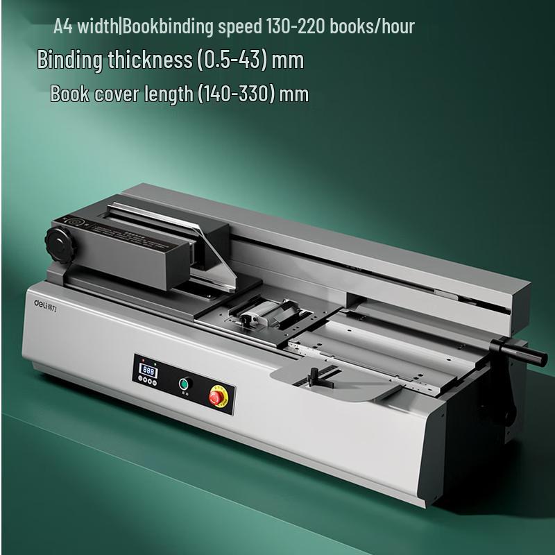 Deli GB904 A4 Hot Melt Glue Binding Machine
