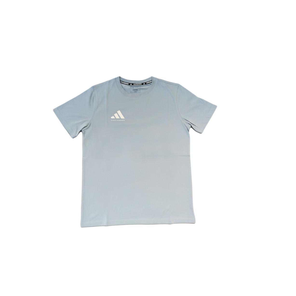 Adidas T Shirts Women s Light Blue Crew Neck Moderate CLTS24 L