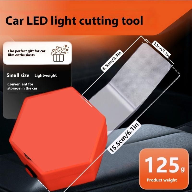 2025 New Battery Powered Car Tint Cutting Light Tool Universal Window Film Pattern Cutter Lighting Wrap Cutting Light