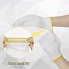 JINGRUIXIANG Thickened Wear-Resistant Cotton Work Gloves
