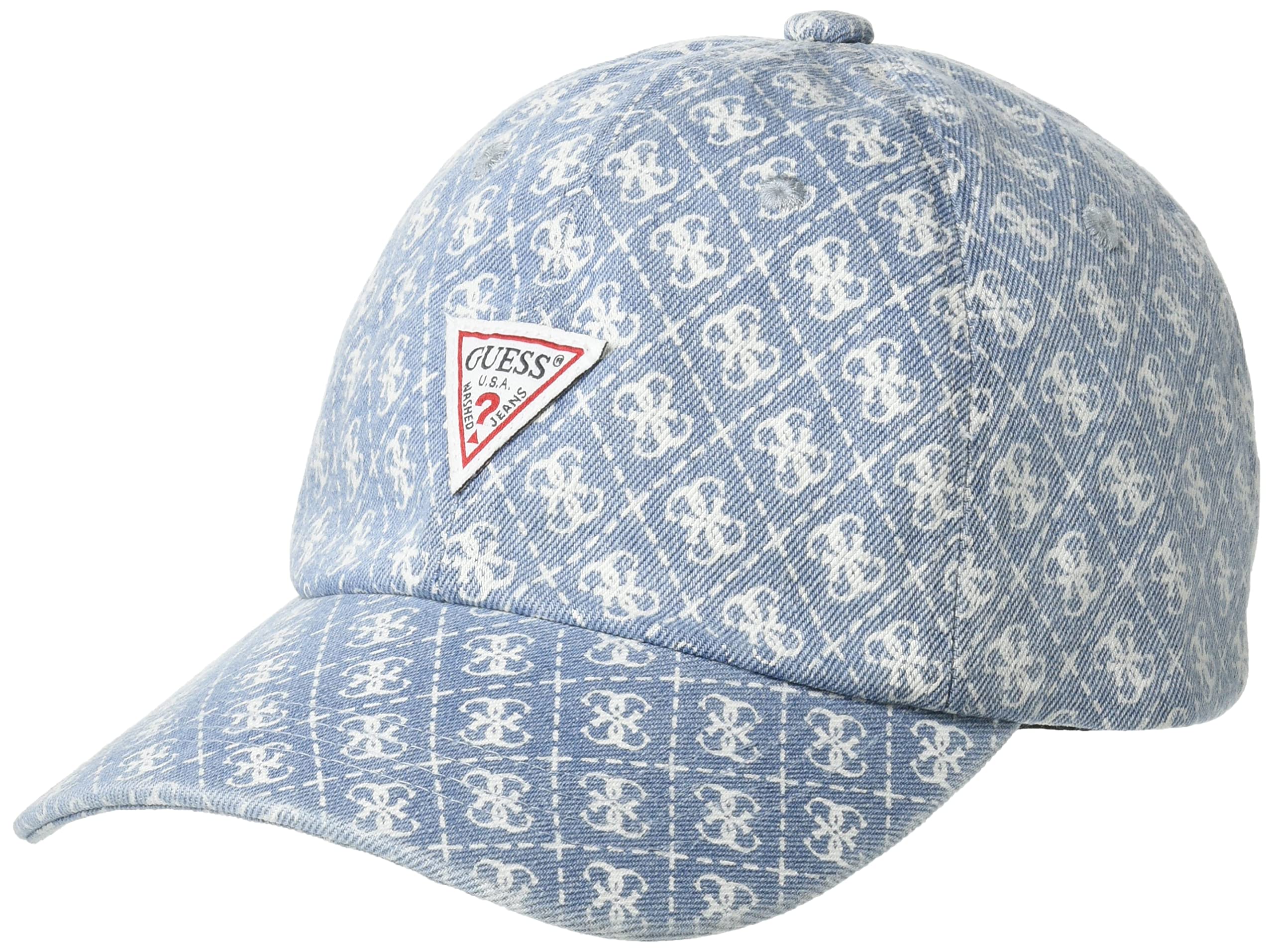 

Cap MONOGRAM PRINTED BALL CAP BLK TRIANGLE LOGO LBL [Guess] W. Men s