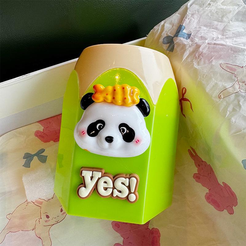 

Panda Pen Bucket Stable Creative Desk Pen Holder Cartoon Panda Pen Holder Creative Cute Panda Desk Organizer For Children S