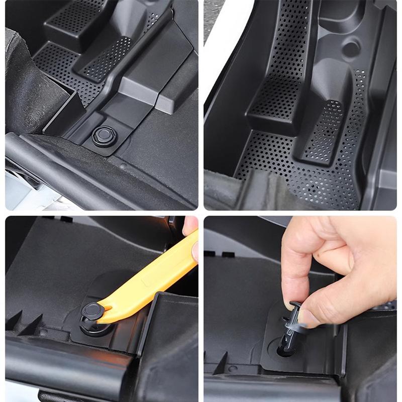 2PCS For Corolla Cross     2024 Car Engine Compartment Filter Screen Protective Cover Water Tank Protective Net