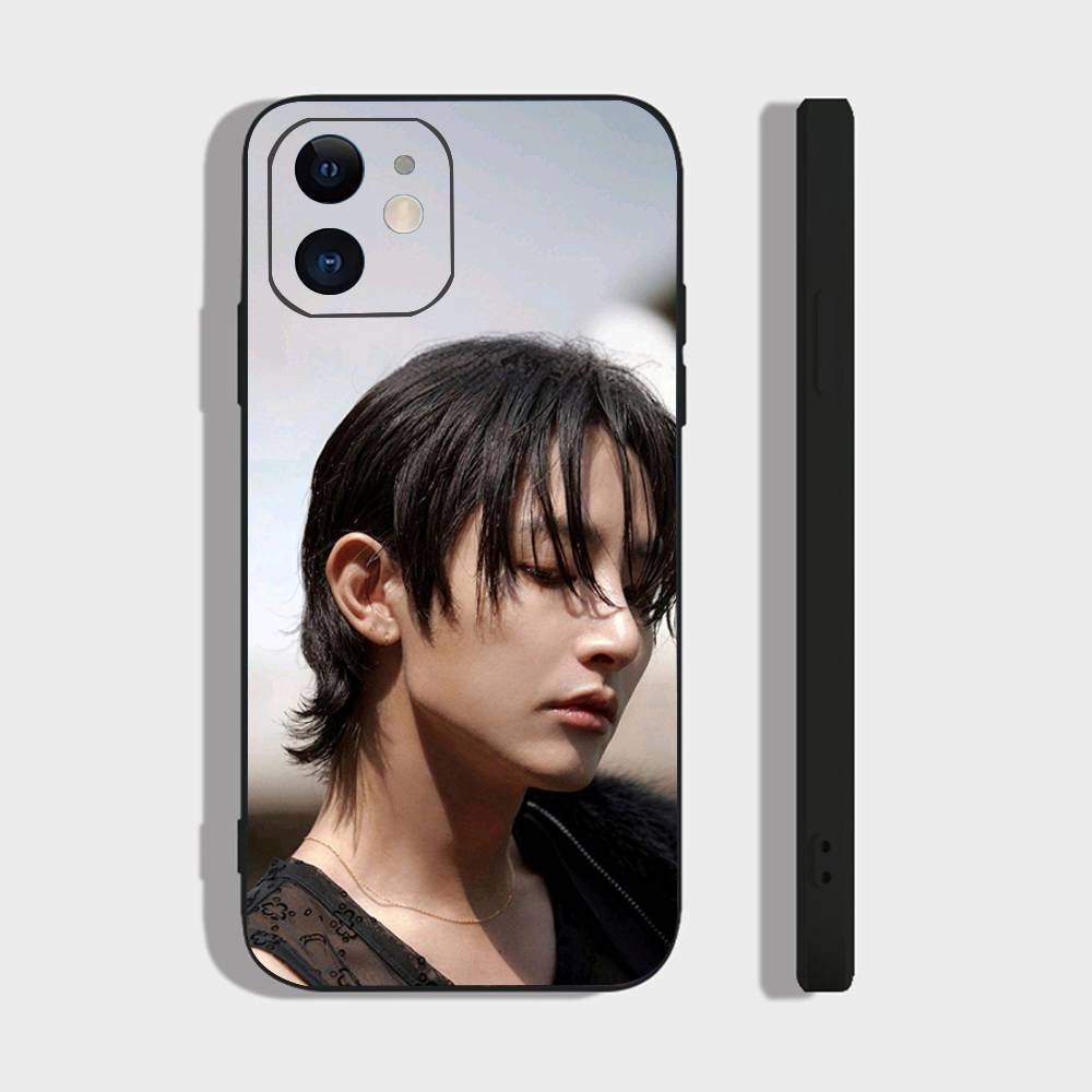 Korean Celebrity Lee Soo Hyuk Phone Case For IPhone 17 Air 16 15 14 13 Pro Max 11 12 Black Silicone Cover