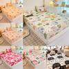 Rabbit Flower Bear Pattern Water Wash Cotton Bedspread Mattress Protective Cover