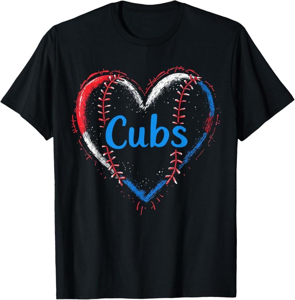 Classic Cubs Proud Name Hearts Lovers Gift For Men Women Kid T-Shirt Unisex T-Shirt XXXL