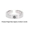 Anti Snore Ring Magnetic Therapy Acupoint Press Anti Snoring Device Ring for Health Care (M)