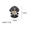 Girl Korean Style Brooch Acrylic Brooch Acetate Fiber Brooch Acetic Acid Brooch Women Collar Pin