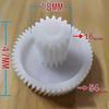 3pcs Plastic Gear Set S/M/L, Replacement Parts for Household Meat Grinder Repair hwy