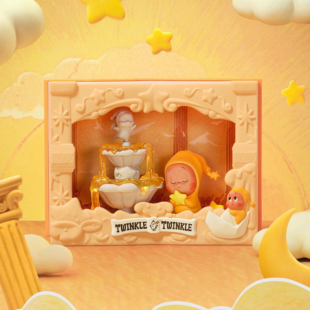 POP MART Twinkle Twinkle Light Up Series Scene Sets Blind Box (Single Pack / 9-Piece Set)