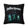 Custom Halloween Haunted Mansion Pillow Case 40x40cm Cushion Cover Decoration Salon Square Pillowcase