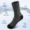 5 Paar Herren Merino Wollsocken, Superdicke Wandersocken Thermosocken für kaltes Wetter
