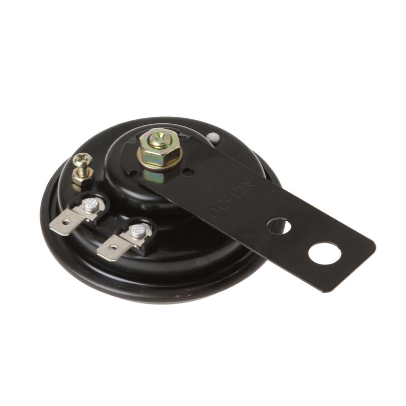 Мотоцикл Скутер Велосипед DC12V/1.5A 110dB Клаксон Электрический гудок Черный