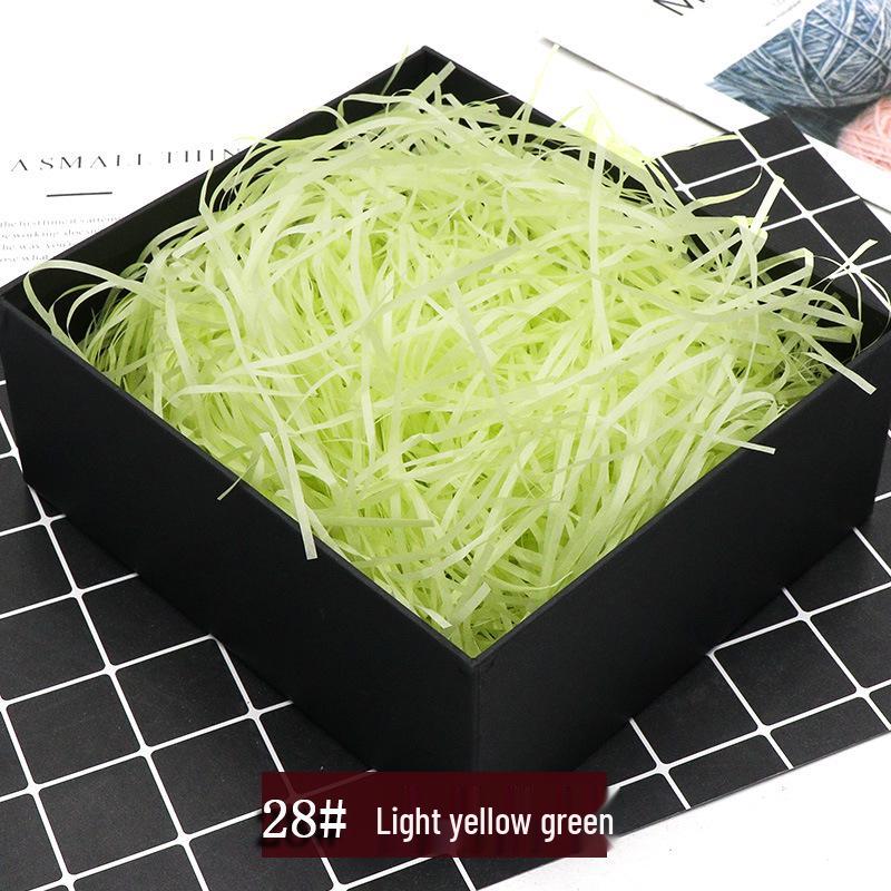 Raffia Paper Shreds for Gift Box Decoration - Colorful Confetti Strips