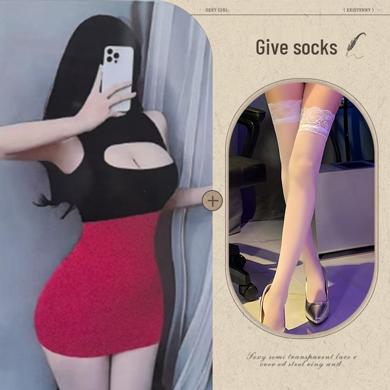 Night Fire Sexy Secretary & Teacher Role-Play Lingerie Set