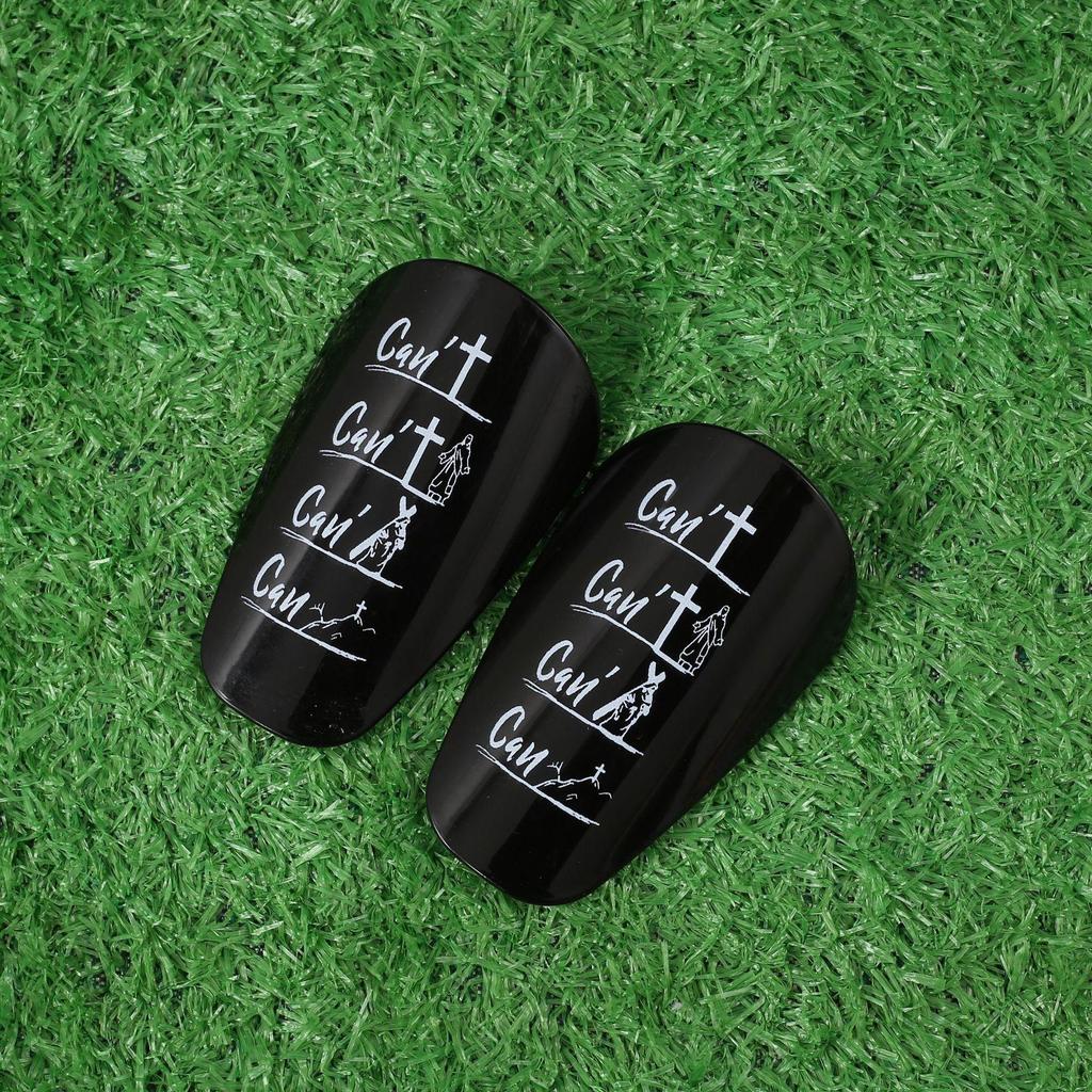 TemuShein Cross Football Shin Pads - Thick Protective Gear