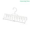[CL]Multi Hook Hanging Clothes Organizer Foldable Closet Hanger For Belts Ties And Scarves Storage[CL]
