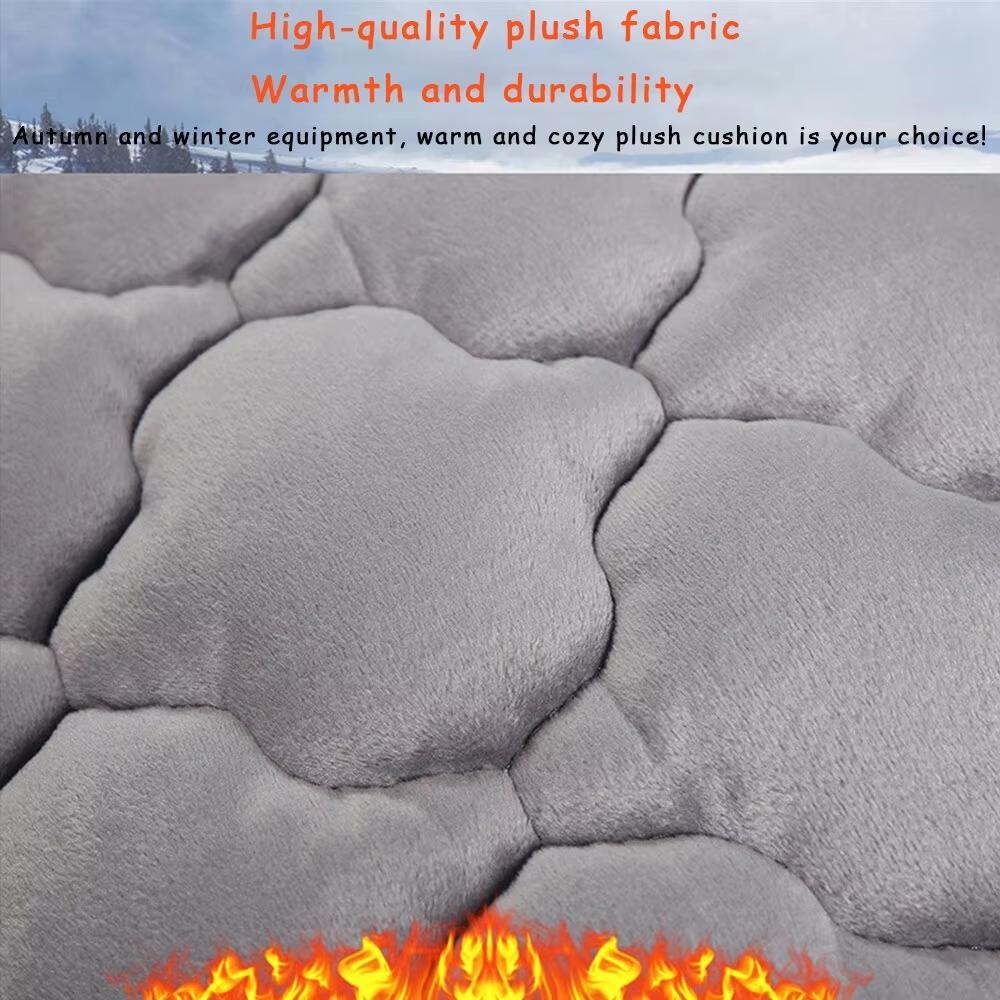 Universal anti slip warm winter SUV car seat cover front rear seat cushion linen seat cushion breathable protective cushion auto