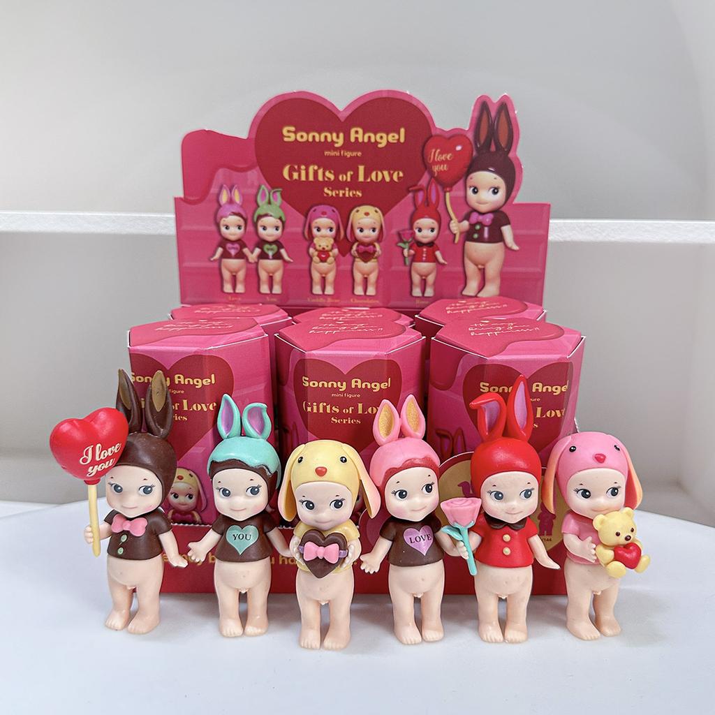 New Angel Figure  New York Series Cute Cake Mini Figurines Dolls Children's Birthday Gifts Ornament