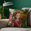 The B-Borrowers Arrietty Anime Pillow Case Custom Printed Brushed Fleece Pillow, Baby Skin-Touch, Eco-Friendly Dye-Sublimation C