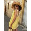 Camisole Short Skirt Set 2026 Summer Feminine Off-Shoulder Backless Top and Short Skirt