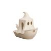 Novelty Halloween Ornaments Decoration 3D Printed Pumpkin Statue Funny Witch Pot Sculpture Fidget Clicker Halloween Party