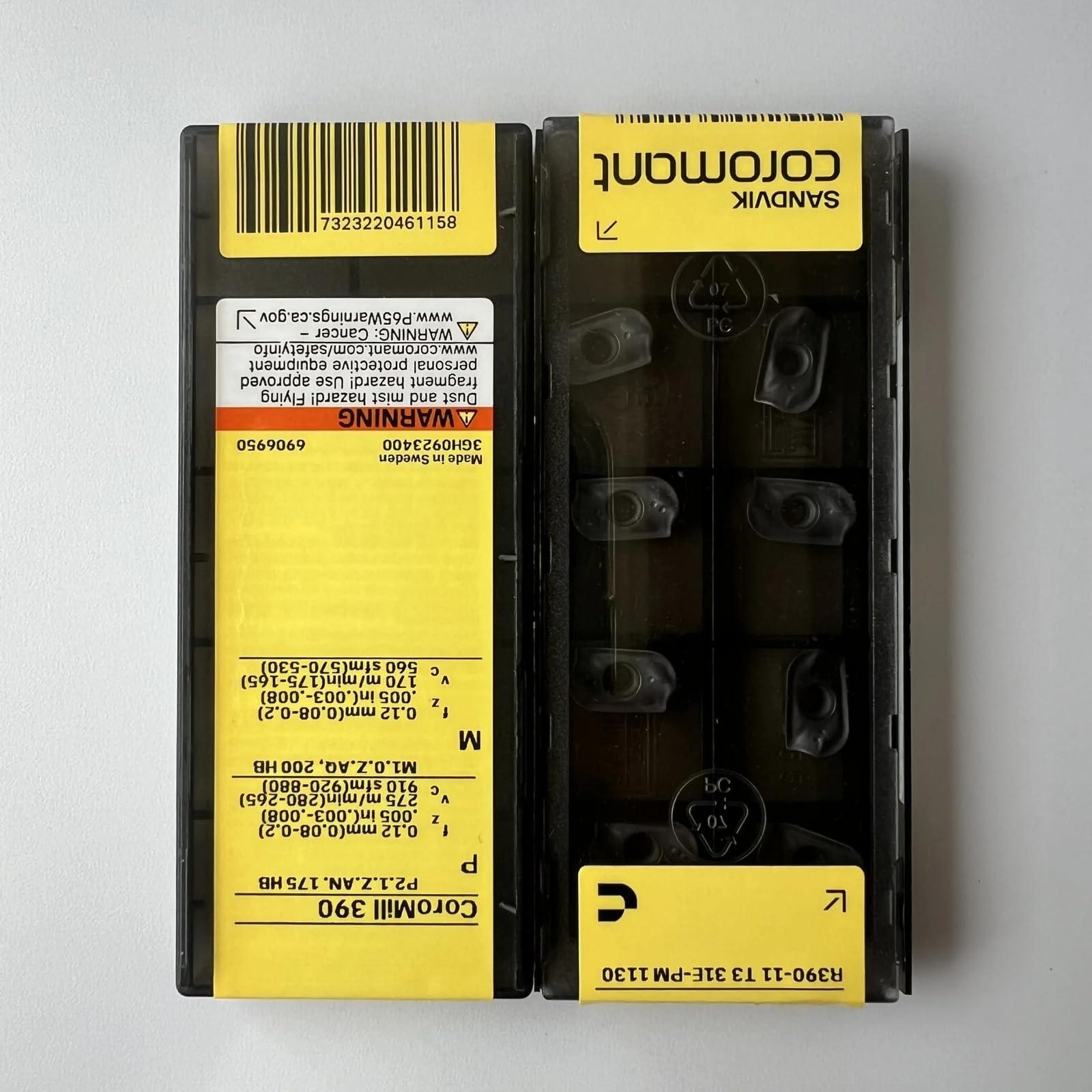 

Original Sandvik / R390-11T331E-PM 1130 CNC lathe carbide blade tool 10 Pcs