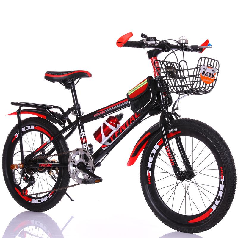 20-22 Inch Mountain Bike for Kids Aged 8-15 - Single/Variable Speed with Disc Brakes