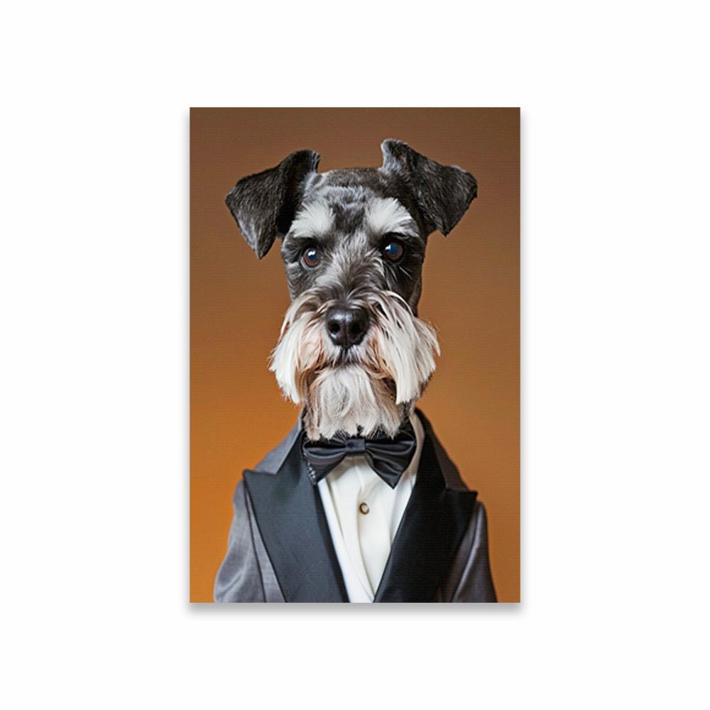 Custom Regal Portrait from Photo Prints King Dog Cat Royal Pet Canvas Painting Renaissance Animal Poster Personalized Gift De