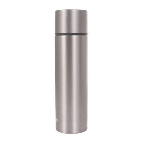 THERMOS Water Bottle Bottle Thermal/Cold Vacuum Insulated Titanium Bottle 0.5L FJN-500T TGY (Silver/FF/Men's, Lady's, Jr)