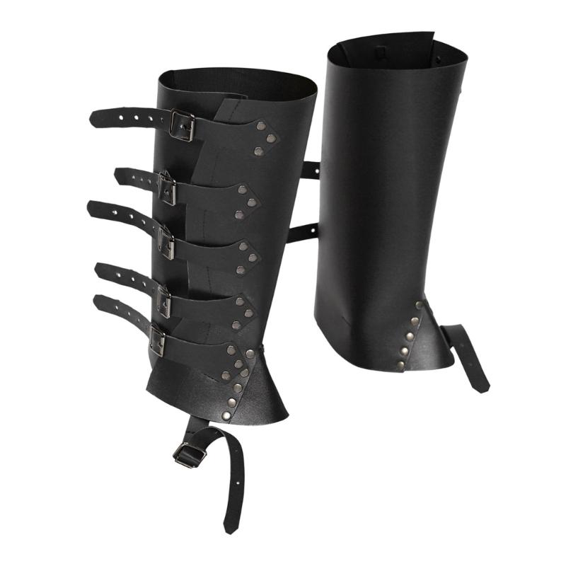 Shoes Cover Medieval Steampunk Leg Armor Andage Boots Cover Leg Guard Boot Case