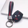 3-Tasten Silikon-Schlüsselanhängerhülle mit Schlüsselring für Ford Focus Fiesta Mondeo Fusion Escape, Passend für Ford Focus Fiesta Mondeo Escape, Schützendes Zubehör