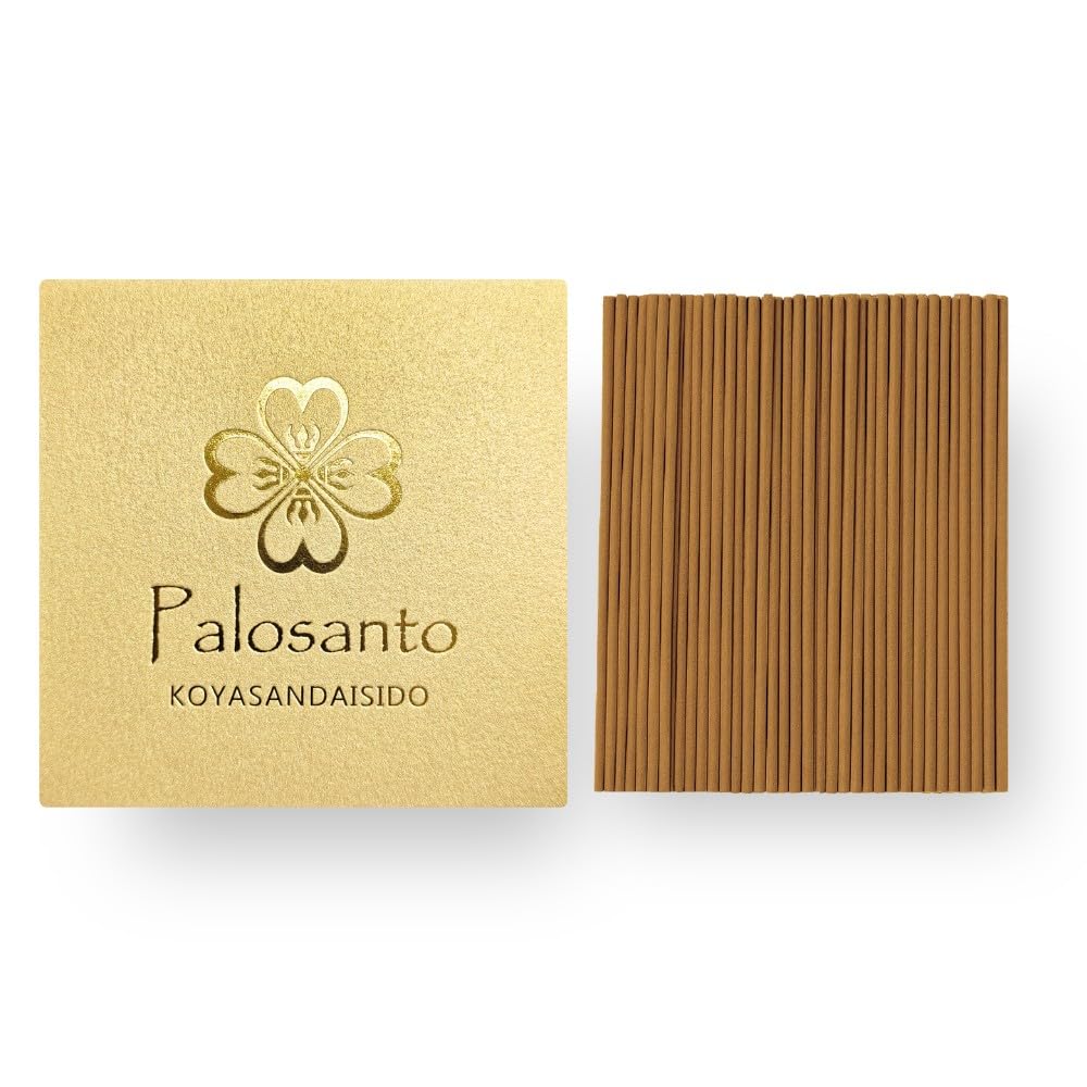 [Made In Japan] Palo Santo Incense Sticks, Good Luck, No Incense Stand, Palo Santo, Purification, Meditation, Protection from Evil, Koyasan Daishido