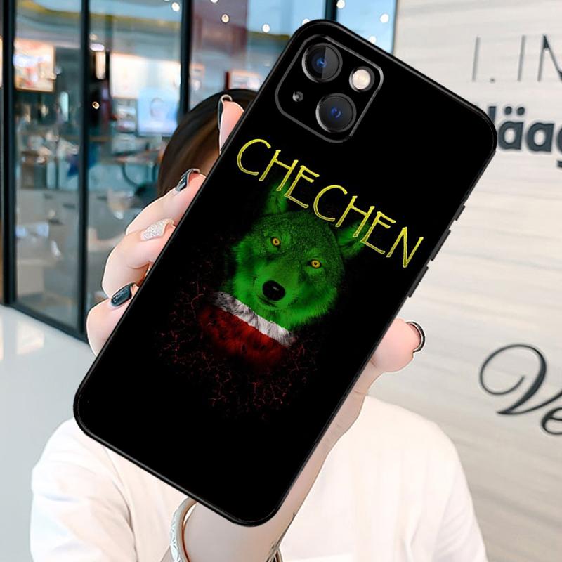 Tschetschenische Flagge Handyhülle für iPhone 12 11 13 Pro Max 7 8 Plus Silikonhülle für iPhone XR X XS Max SE