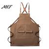 Oil Resistant Cooking Apron Waterproof Kitchen with Pockets, Chef for Men Women, Women Cross Back Work Barista, Gardening, Painting Craft Breathable