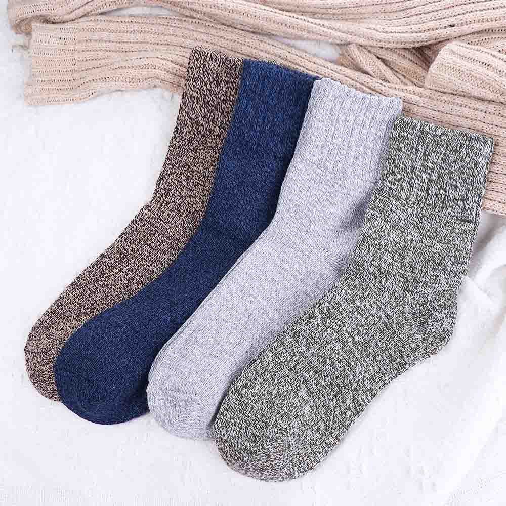 Men Male High Quality Autumn Casual Business Warm Hosiery Thicken Wool Socks Men Socks