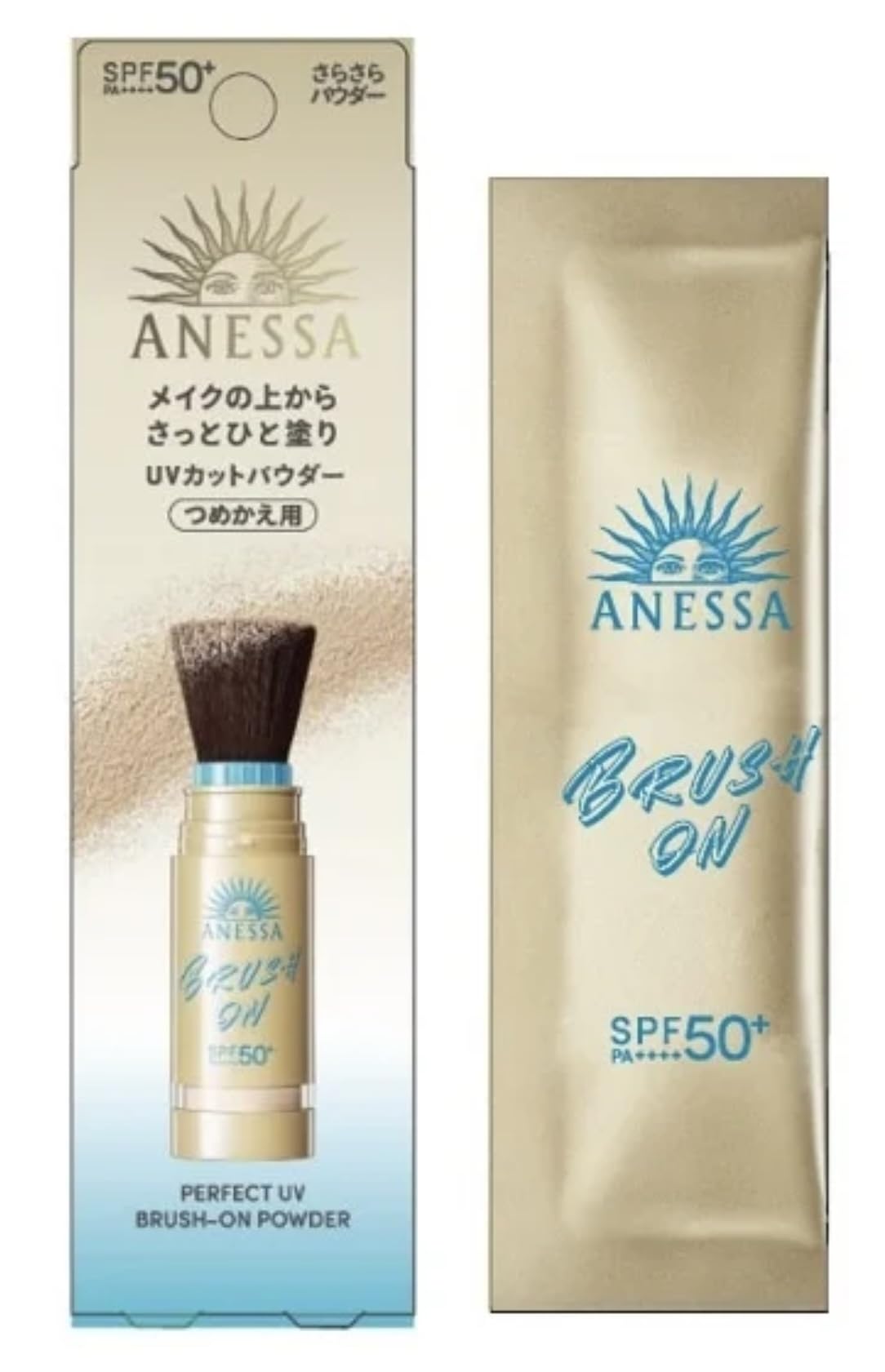 

Сменный блок пудры Perfect UV Anessa Sunscreen Brush Integrated Brush-on