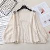 Youth Summer Beach Cotton Linen Embroidery Eyelet Hollow Out Open Stitch Cover-ups Ibiza Hippie Gypsy Boho Bohemian Top Swimwear
