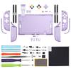 EXtremeRate Guscio e Pulsanti Sostitutivi DIY per Nintendo Switch Set Completo per Switch 2 Guscio Posteriore Pulsanti Controller Versione Essenza 2, Versione D-pad,