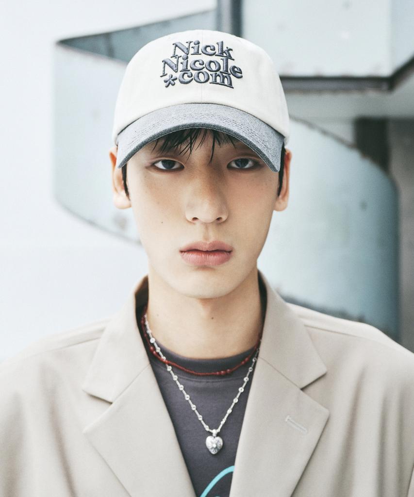 Nigaennikol Nn Dotcom Signature Ball Cap_Twotone Charcoal