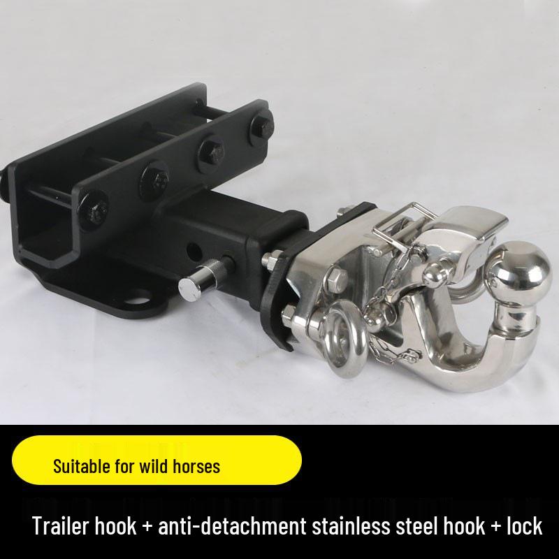 Compatible with Ford Bronco RV Tow Hooks, Square-Mouth Tiger-Head Tow Hooks, and Trailer Hitches.